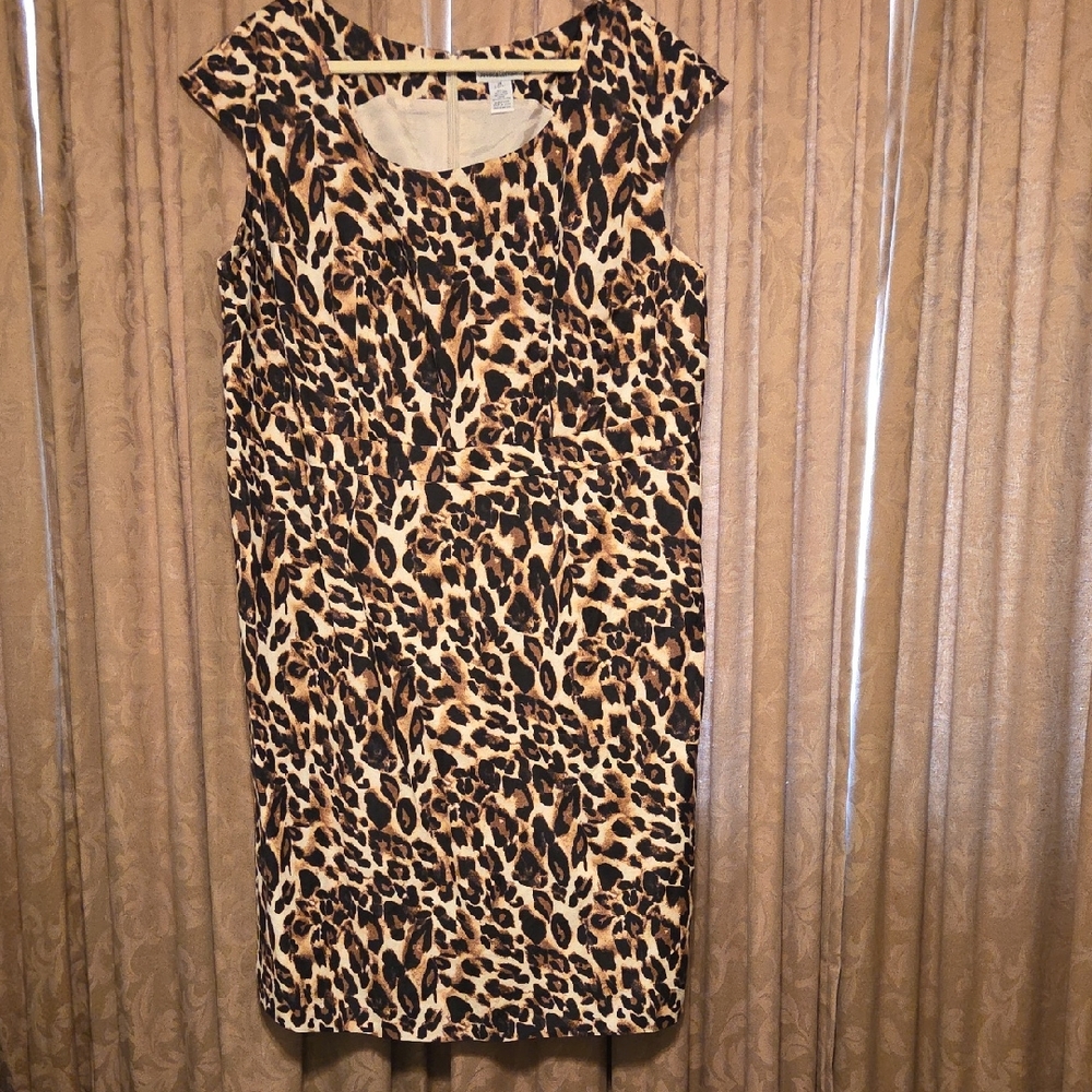 Leopard Print Women's Dress